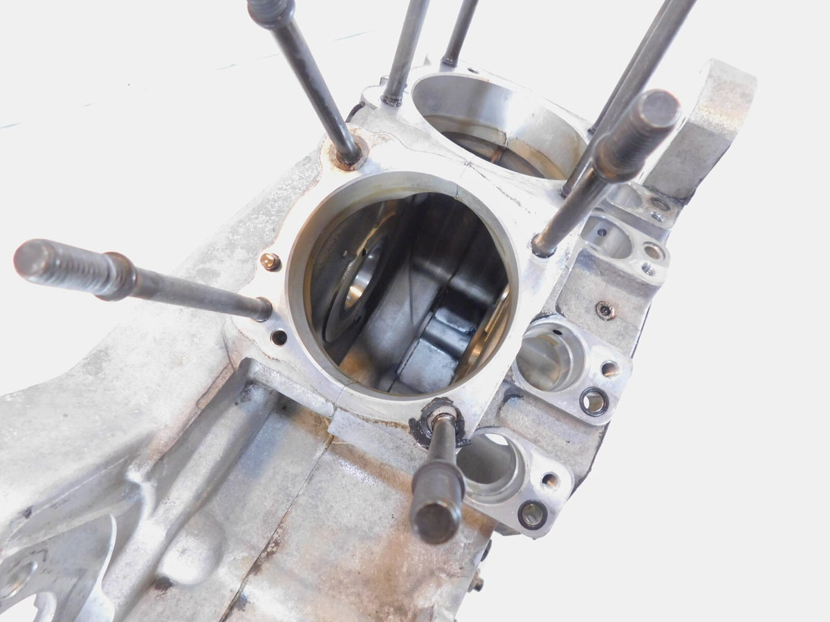Harley Davidson Sportster 883 & 1200 Silver Crankcase Cases Engine Motor Block - C3 Cycle