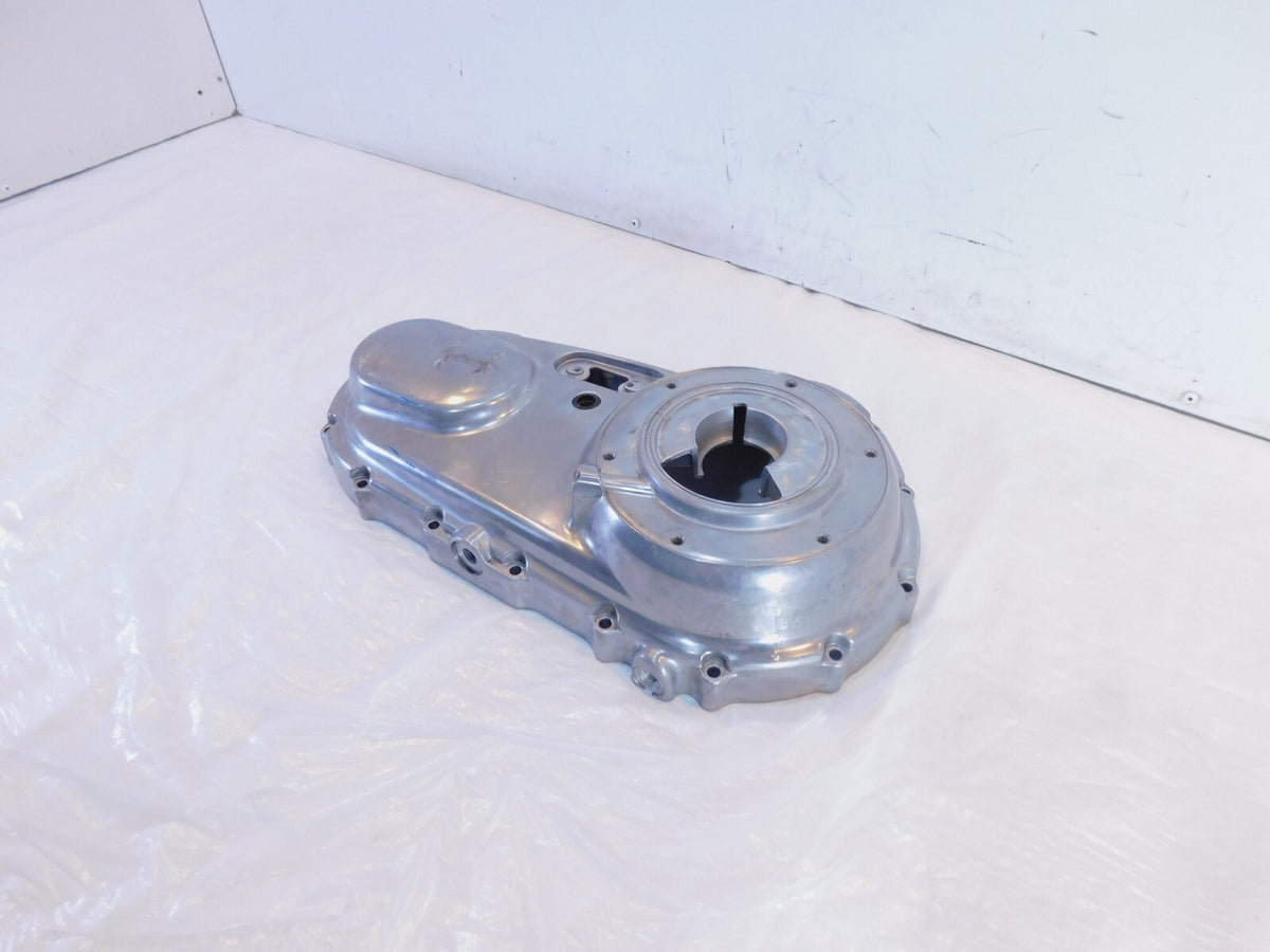Harley Davidson Sportster 883 & 1200 Silver Left Engine Motor Primary Cover - C3 Cycle