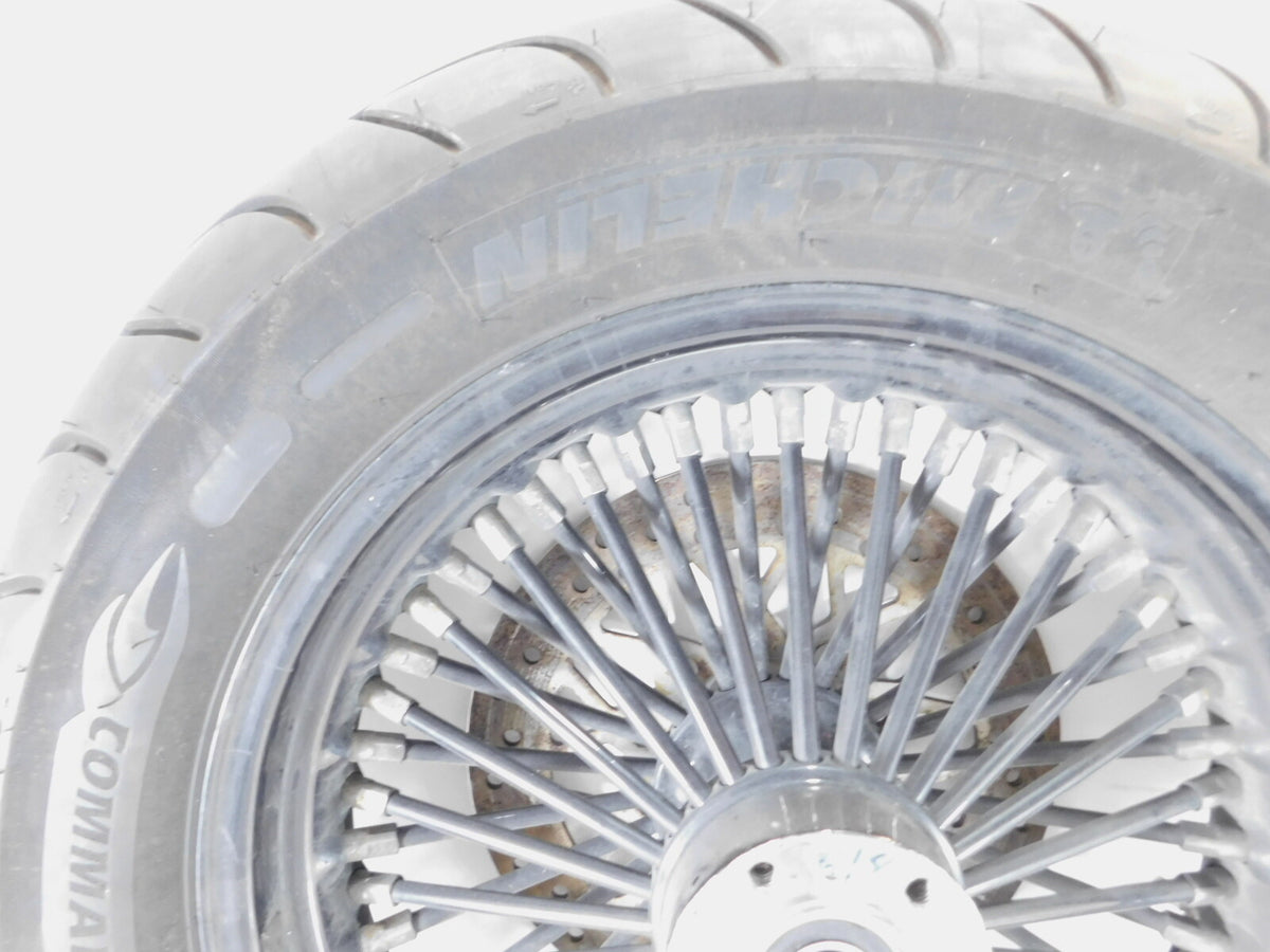 2008 Harley Davisdon Touring Road King Electra Glide Laced Rear Wheel Rim & Tire - C3 Cycle