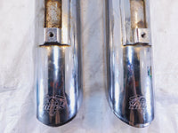 Harley Davidson Road King & Electra Glide Vance &Hines Slip On Exhaust Mufflers - C3 Cycle