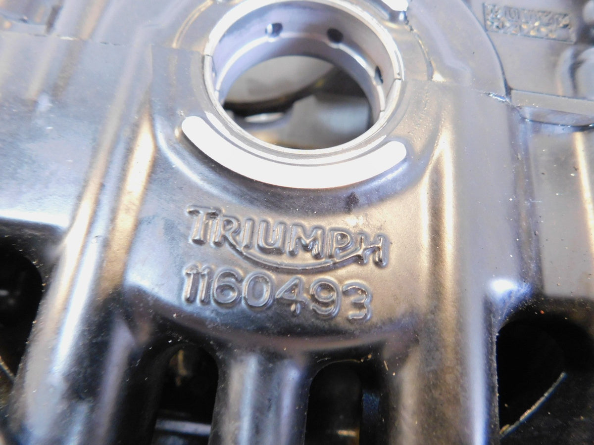 2013-2016 Triumph Street Triple R Engine Block Motor Crankcase Crank Case - C3 Cycle