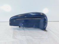 1977-1985 Harley Davidson FX & FXE Shovelhead Blue Right Fuel Gas Petrol Tank - C3 Cycle
