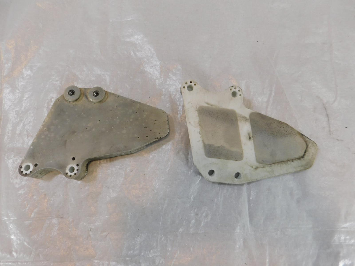 Kawasaki KLX250S KLX 250 Rear Wheel Left/Right Drive Chain Guard Cover Guides - C3 Cycle