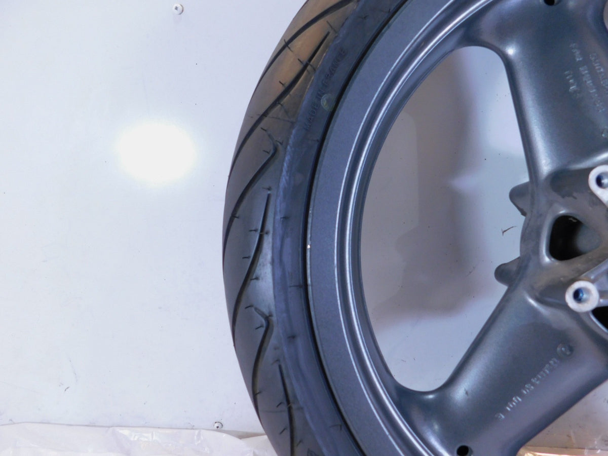 1991-2003 Triumph Sprint 900 & Trophy 900 1200 Gray Front Wheel Rim & Tire - C3 Cycle