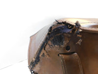 2004-2012 Victory Kingpin Viking Brown Left & Right Saddlebags Side Bags - Torn - C3 Cycle