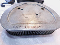 Harley Davidson Dyna Street Bob & Softail Slim Round Air Cleaner Filter Airbox - C3 Cycle