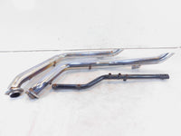 01 2001 Indian Gilroy Scout Chrome Front & Rear Exhaust Header Pipe Mufflers