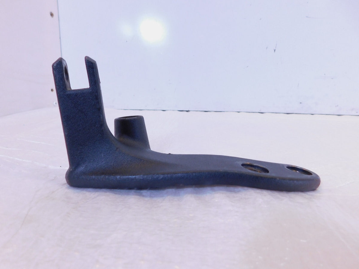 Harley Davidson Dyna Wide Glide Black Left Forward Controls Mount Bracket -Bent - C3 Cycle