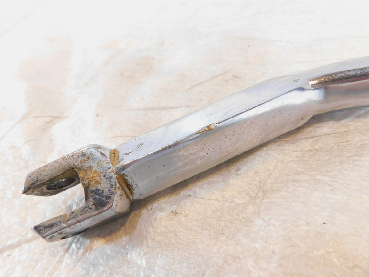 1984 Harley Ironhead Sportster 1000 Right Chrome Footpeg Footrest Mount Bracket - C3 Cycle