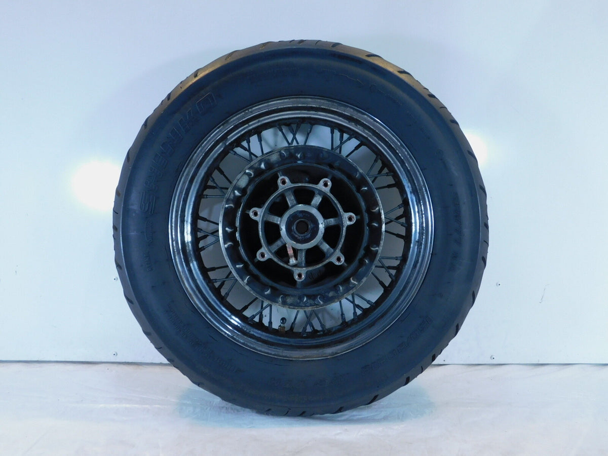 Kawasaki Vulcan 1500 Drifter Classic FI VN1500 Laced Silver Rear Wheel Rim & Hub