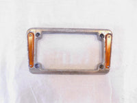 1993-1998 Harley Davidson Dyna Wide Glide Polished License Plate Bracket Trim - C3 Cycle