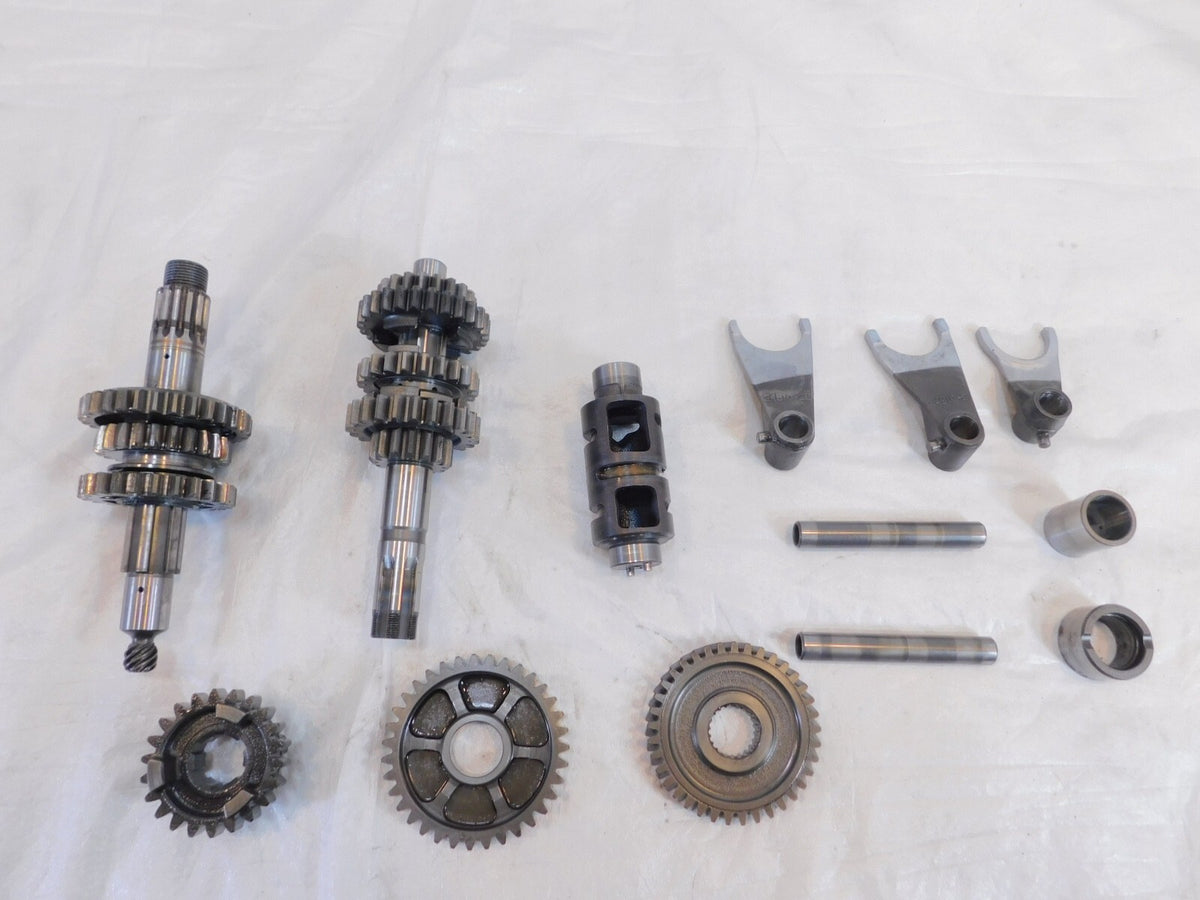 1986-1995 Suzuki Savage 650 LS650 Transmission Gears w/ Shifter Drum Cam & Forks - C3 Cycle