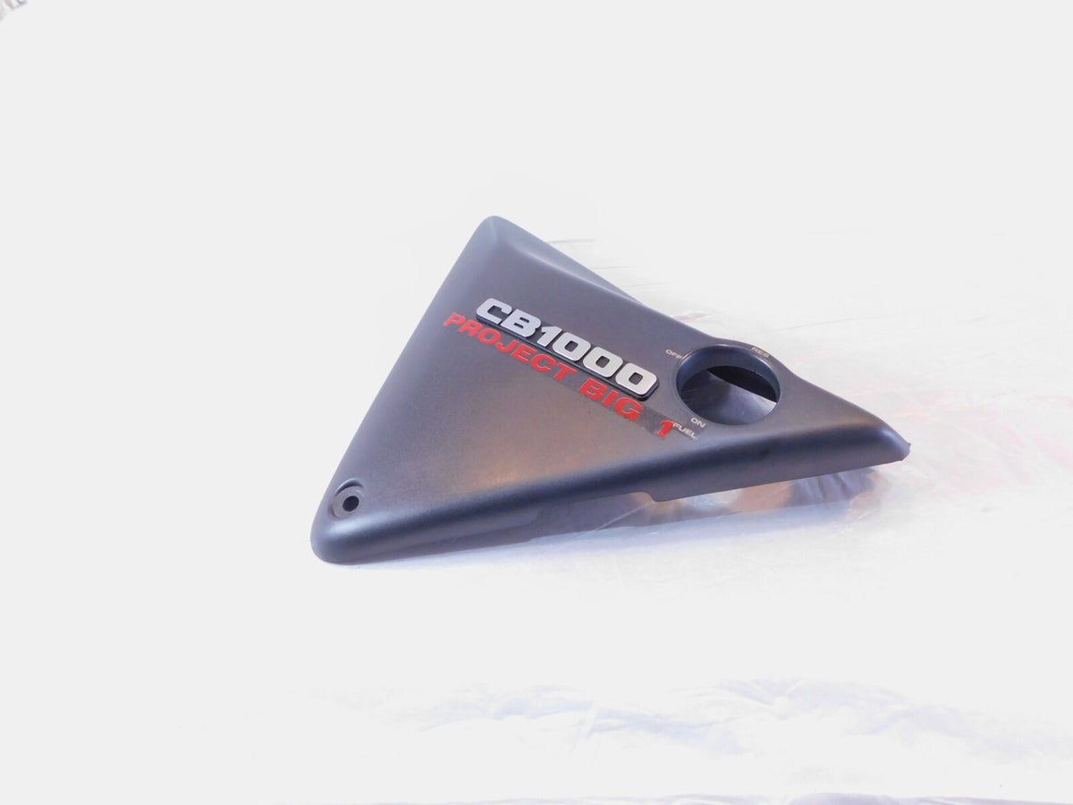 1995 95 Honda CB1000 CB 1000 Black Left Side Ignition Switch Cover Fairing Cowl - C3 Cycle