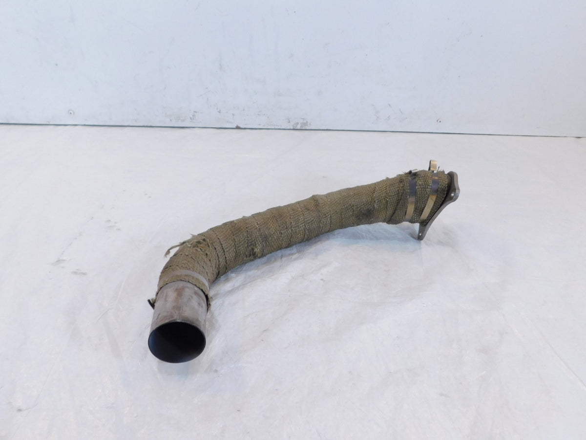 Ducati Sport Touring ST4 S Wrapped Exhaust Muffler System Vertical Header Pipe - C3 Cycle