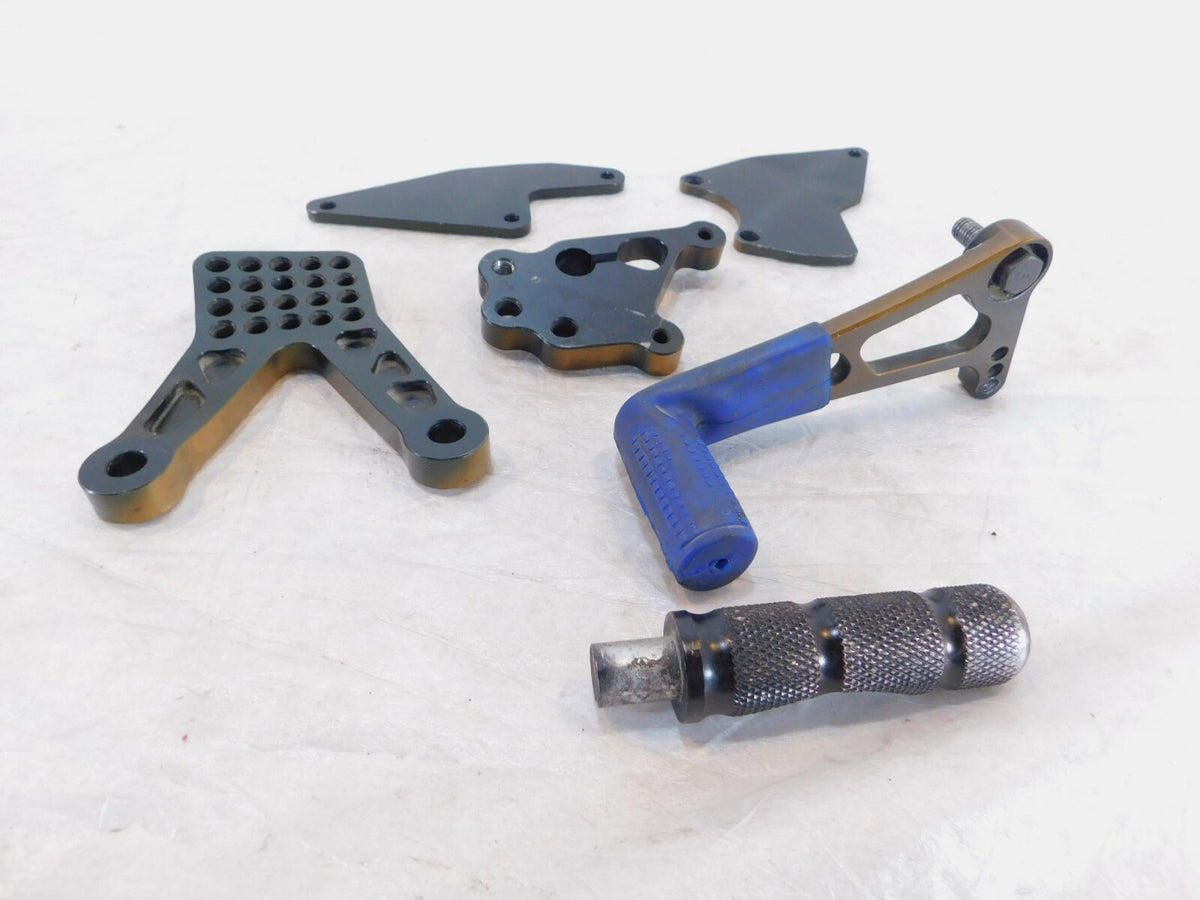 2005-2006 Kawasaki Ninja ZX-6R ZX636 Adjustable Rear Set Foot Peg Brake Shifter - C3 Cycle