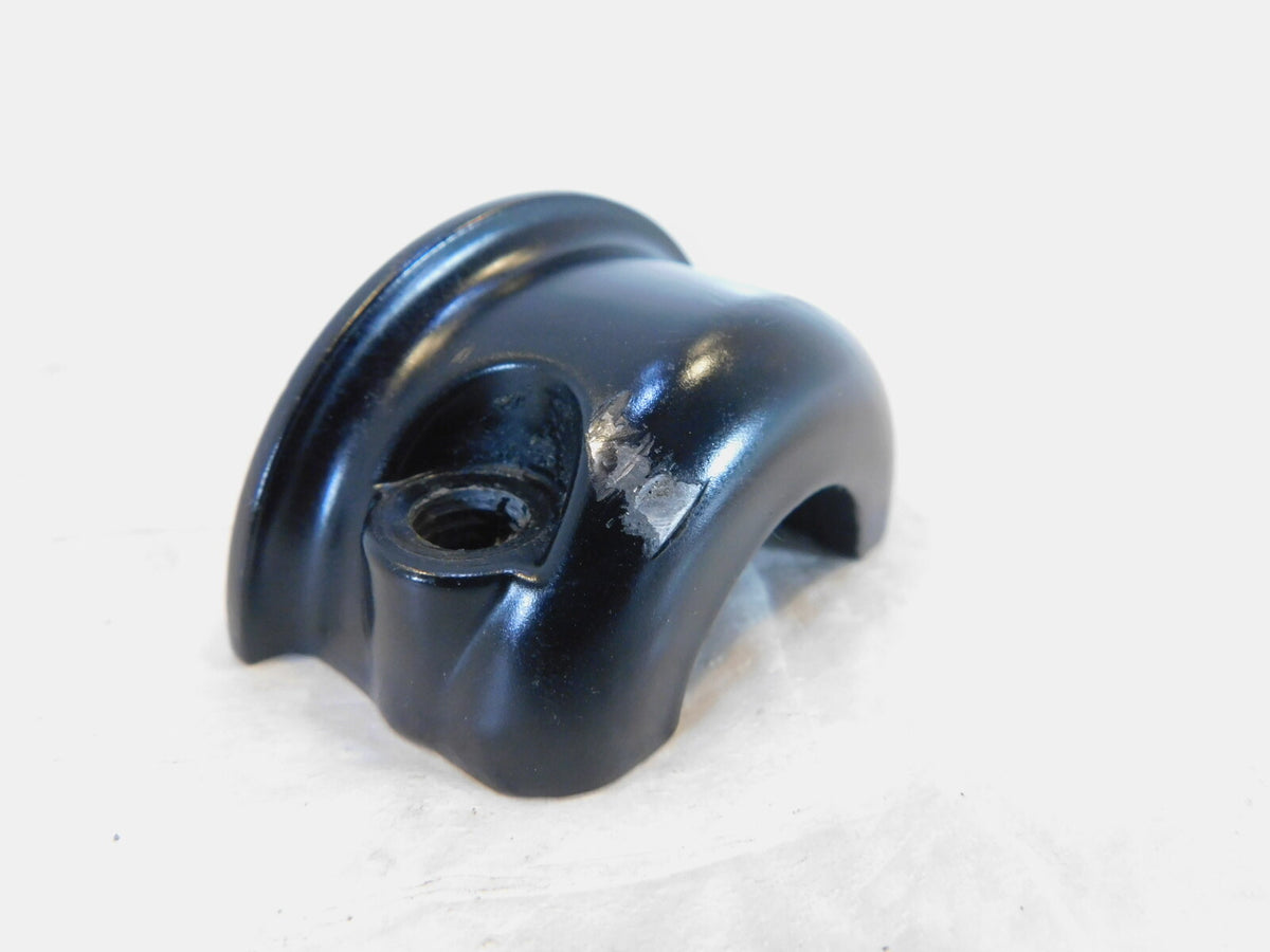 Harley Dyna Softail & Sportster Black Clutch Lever Perch Mount Clamp Bracket - C3 Cycle