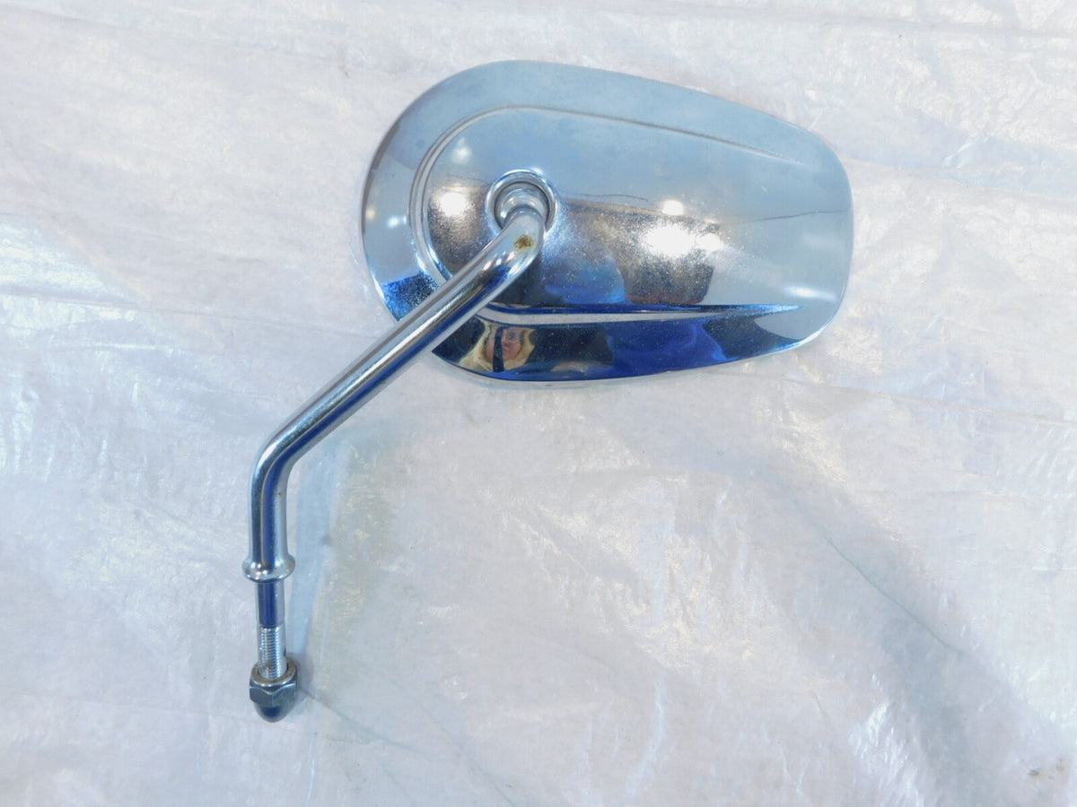 Harley Dyna Sportster Softail FXR & Sportster Front Left Chrome Rear View Mirror - C3 Cycle