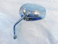 Harley Dyna Sportster Softail FXR & Sportster Front Left Chrome Rear View Mirror - C3 Cycle