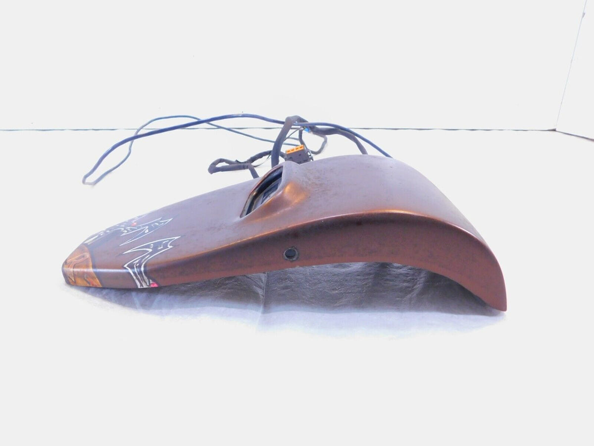 2006-2010 Harley Davidson Dyna Street Bob Bronze Fuel Tank Cover Dash Console - C3 Cycle