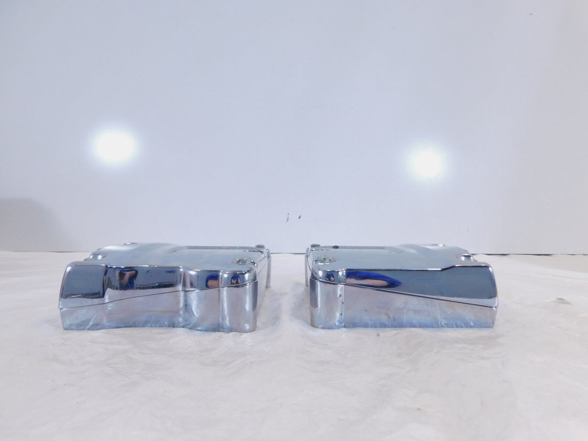 Harley Davidson Touring Dyna & Softail Chrome Cylinder Head Rocker Boxes - C3 Cycle