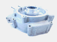 Harley Davidson Road King Electra Glide Dyna Silver Left Engine Motor Crank Case - C3 Cycle