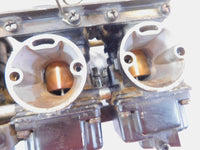 1982-1983 Yamaha XJ750J Maxim 750 Engine Motor Air Fuel Intake Carburetor Rack - C3 Cycle