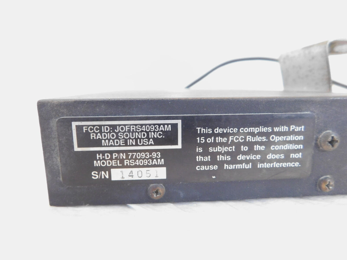 1993-1996 Harley Davidson Tour & Electra Road King CB Radio Intercom Power Amp - C3 Cycle