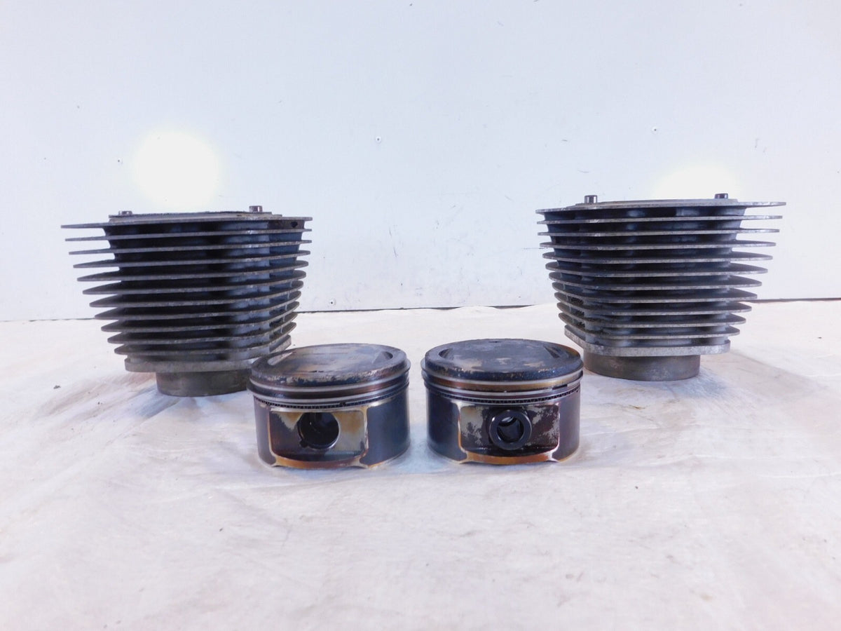 Harley Davidson Twin Cam Touring Dyna & Softail Engine Pistons & Black Cylinders - C3 Cycle