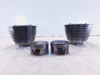 Harley Davidson Twin Cam Touring Dyna & Softail Engine Pistons & Black Cylinders - C3 Cycle
