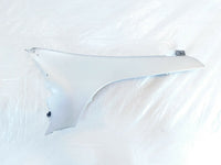 2008 2009 2010 Victory Vision Brushed Aluminum Left Saddlebag Side Cover Fairing - C3 Cycle