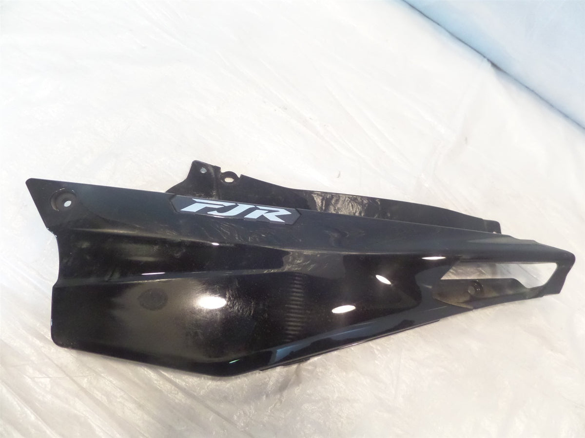 2008 08 & 2009 09 Yamaha FJR1300 A Black Left Mid Seat Frame Cover Fairing Cowl - C3 Cycle