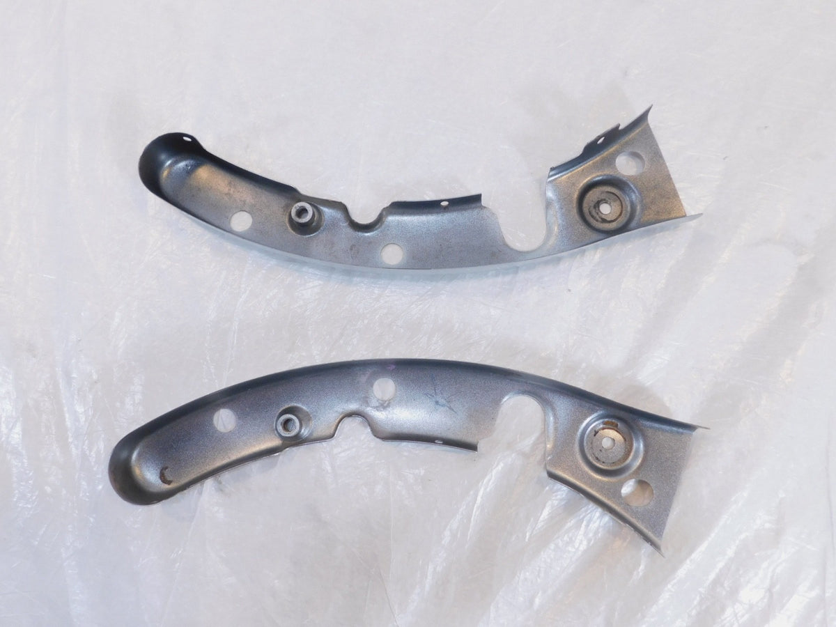 Harley Davidson Touring Road King Street Glide Silver Fender Frame Strut Covers - C3 Cycle