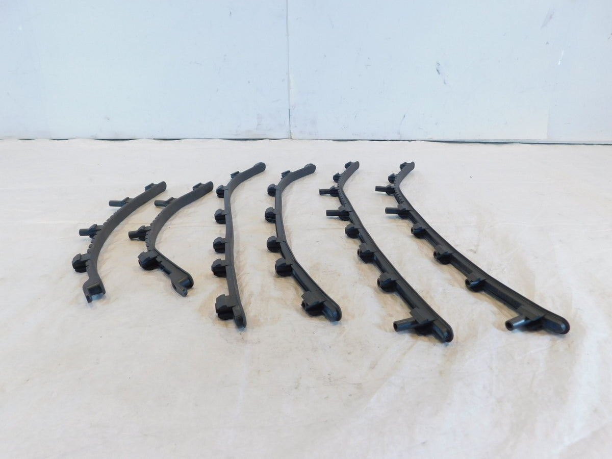 Piaggio Vespa LX LXV S 50 125 150 Rubber Lower Central Foot Mat Strips - C3 Cycle