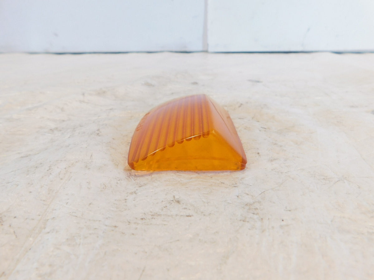 Harley Davidson Softail Electra & Tour Glide Orange Front Fender Tip Lamp Lens - C3 Cycle