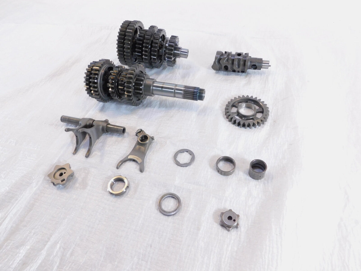 1986 86 Honda VT700 VT700C Shadow 700 Transmission Gears Shafts & Shift Forks - C3 Cycle