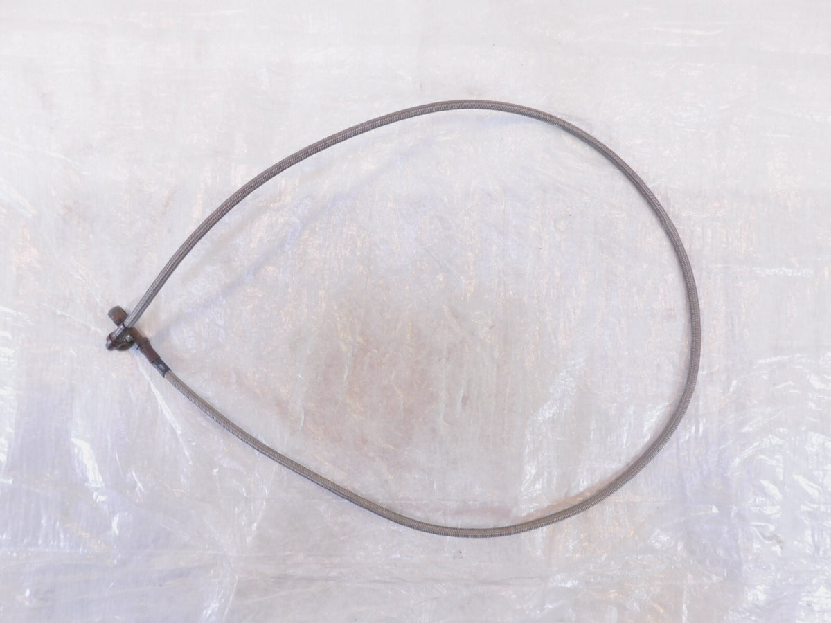 Harley Davidson Sportster 883 & 1200 Custom Front Wheel Braided Brake Line Hose - C3 Cycle