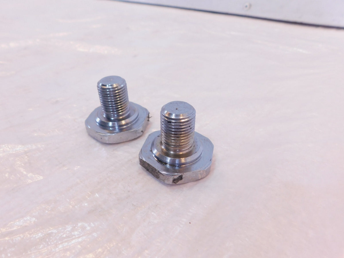 Harley Davidson Road King Dyna Softail Wide Glide 41mm Front Fork Tube Plug Caps - C3 Cycle