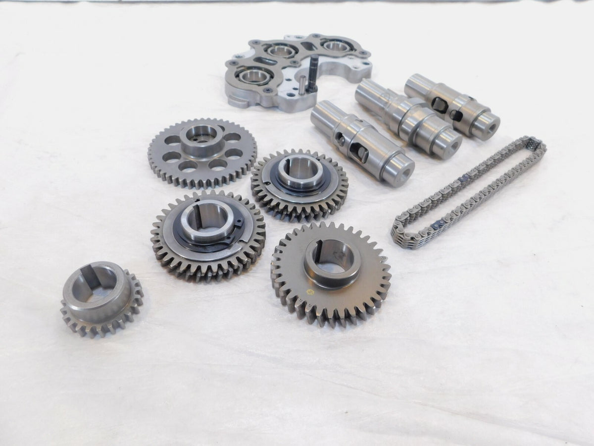 Indian Chief Chieftain Roadmaster Engine Motor Cam Camshafts w/ Support Plate - C3 Cycle