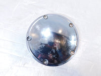Harley Davidson Twin Cam Dyna & Softail Left Engine Chrome Derby Clutch Cover - C3 Cycle