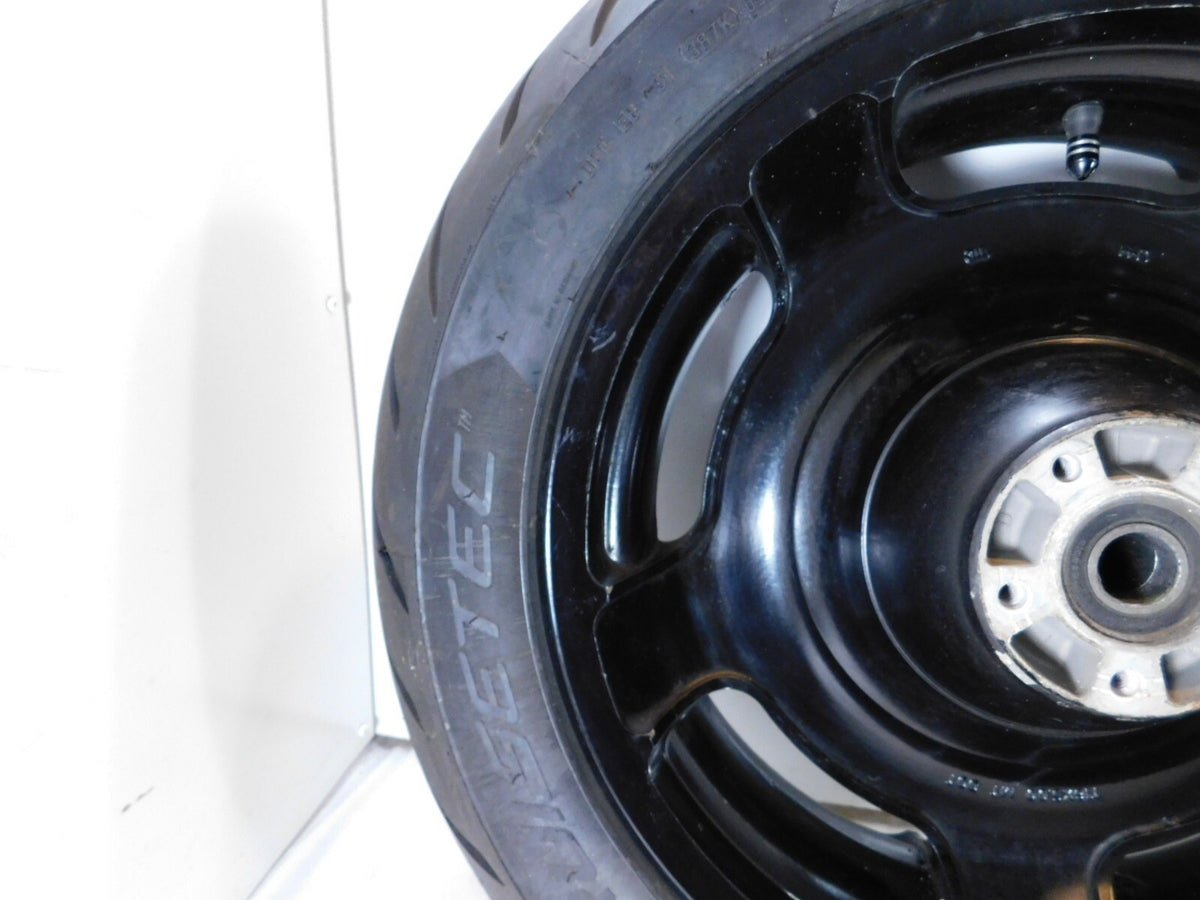 Harley Davidson FLHX Street Glide Road Glide Custom Black Rear Wheel Rim & Tire - C3 Cycle