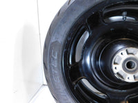 Harley Davidson FLHX Street Glide Road Glide Custom Black Rear Wheel Rim & Tire - C3 Cycle