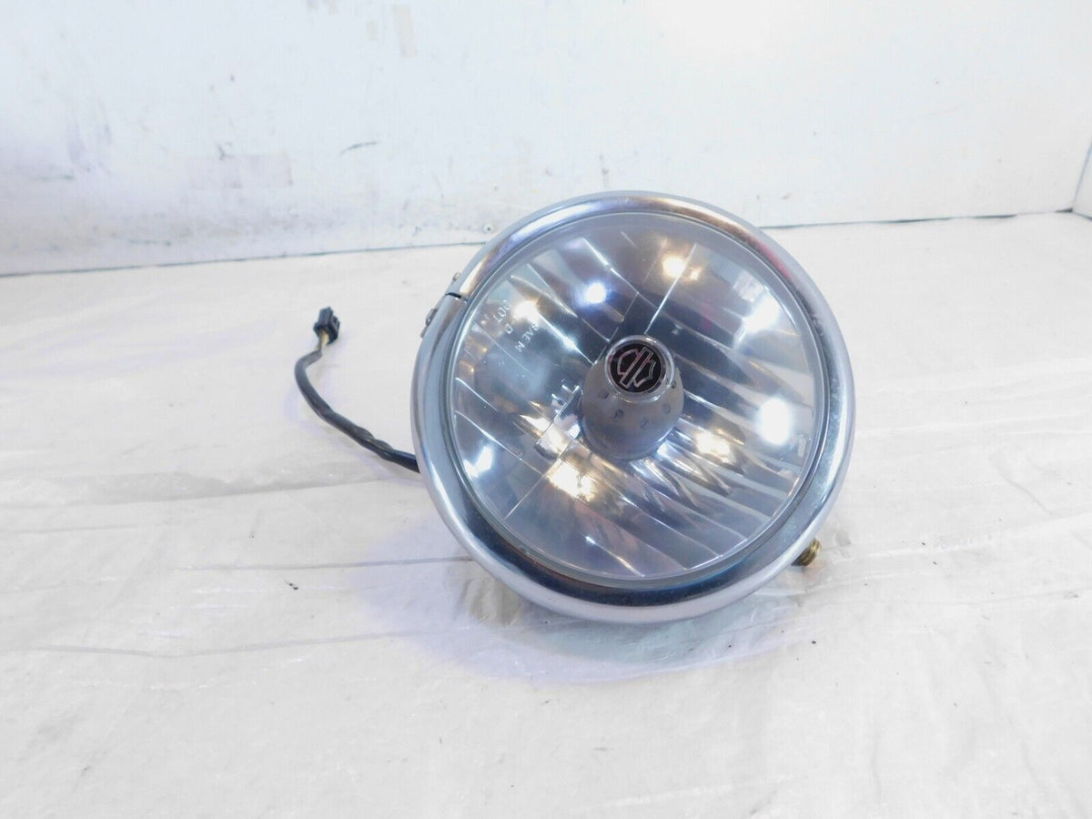 Harley Davidson Dyna Low Rider V-Rod Black Headlamp Headlight & Bucket Housing - C3 Cycle
