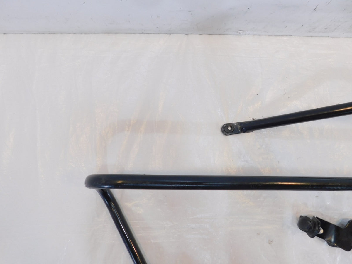 18-22 Harley Davidson Softail Slim & Street Bob Black Saddlebag Mount Brackets - C3 Cycle