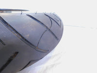 2000 2001 2002 & 2003 Indian Gilroy Scout Chrome Laced Rear Wheel Rim - Bent - C3 Cycle