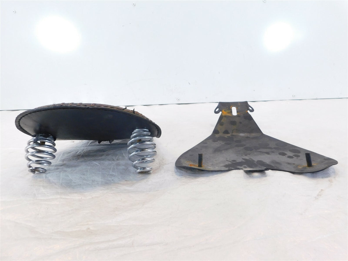 1998 Honda VT1100 Shadow 1100 ACE Vintage Leather Spring Bobber Solo Rider Seat