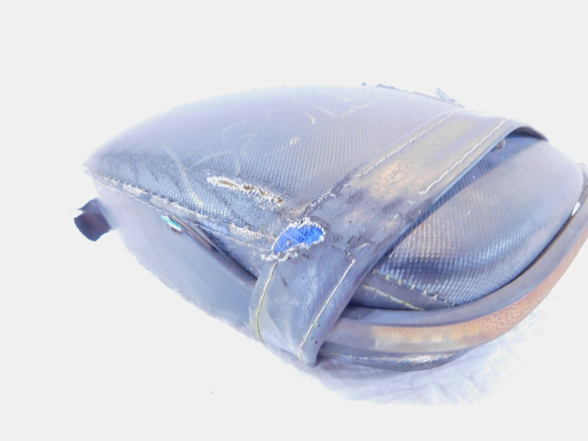 2004-09 Yamaha Road Star 1700 Warrior XV1700 XV17 Rear Passenger Seat Pad - Torn - C3 Cycle