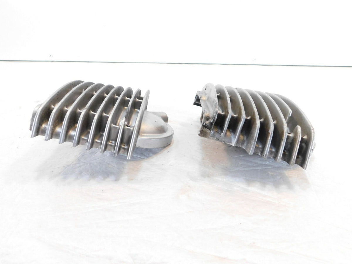 99-03 Yamaha V Star 1100 XVS1100 Custom Silver Front/Rear Cylinder Head Covers - C3 Cycle