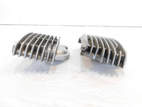 99-03 Yamaha V Star 1100 XVS1100 Custom Silver Front/Rear Cylinder Head Covers - C3 Cycle