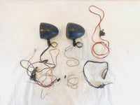 Harley Davidson Road King Softail Dyna Sportster 1" Handlebar Mounted Speakers - C3 Cycle