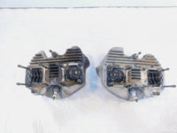 1979-1983 Harley Davidson Electra Glide Engine Motor Cylinder Heads w/ Valves - C3 Cycle